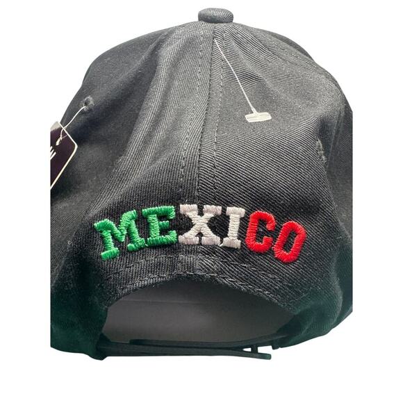 Wynn Headwear “MEXICO” Snapback Hat – Tricolor 3D Embroidery & Eagle Underbill - Picture 2 of 4